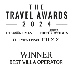 Travel awards 2024 - best villa operator
