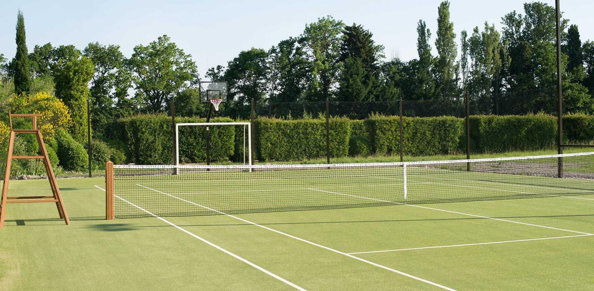 Tennis courts