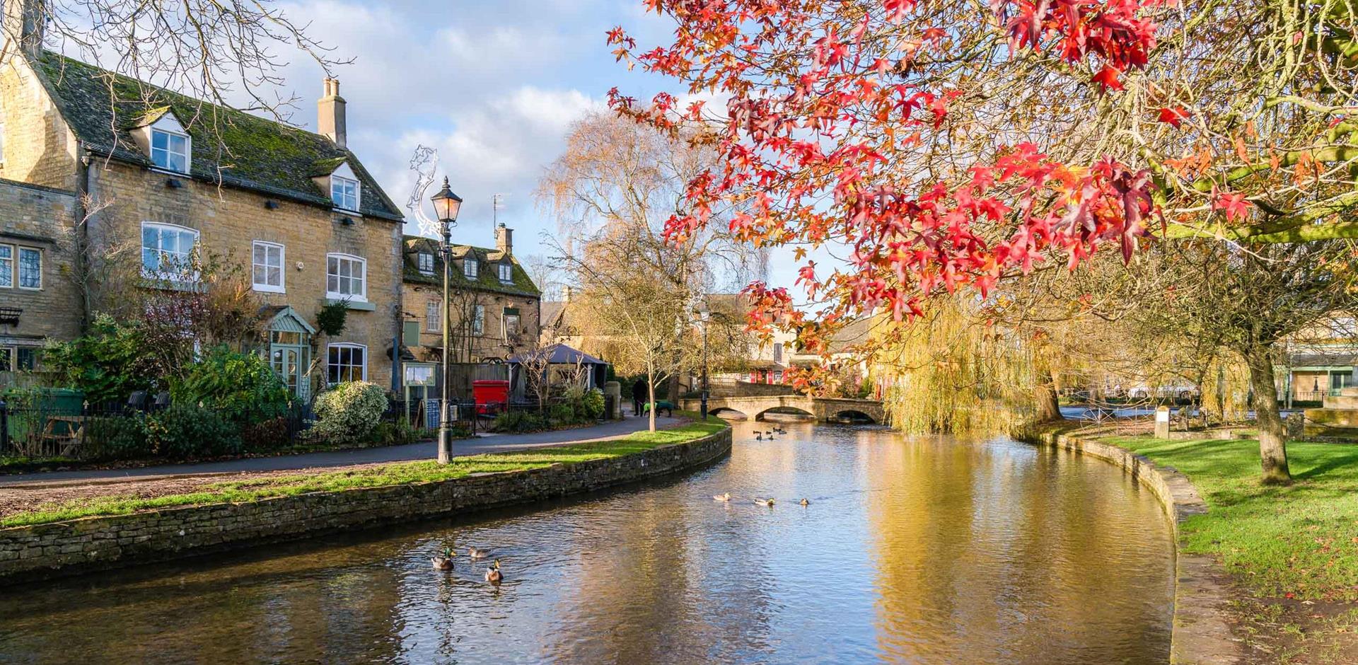 Bourton-on-the-Water, UK, A&K