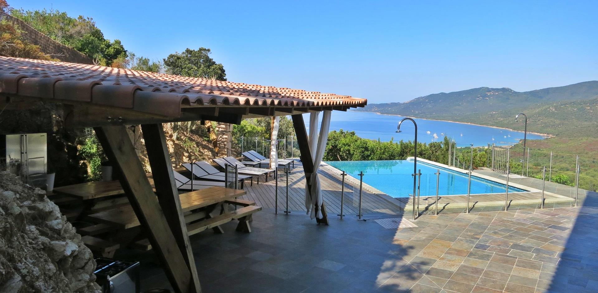 View, Casa Serra di Ferro, Corsica