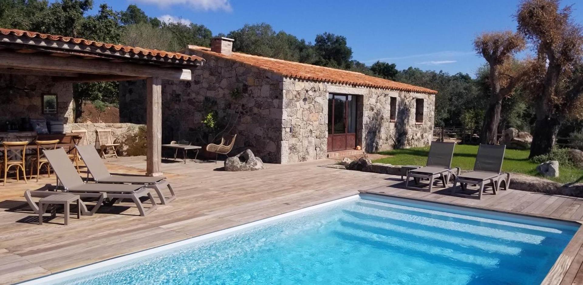 Swimming Pool, Villa Orezza, Corsica