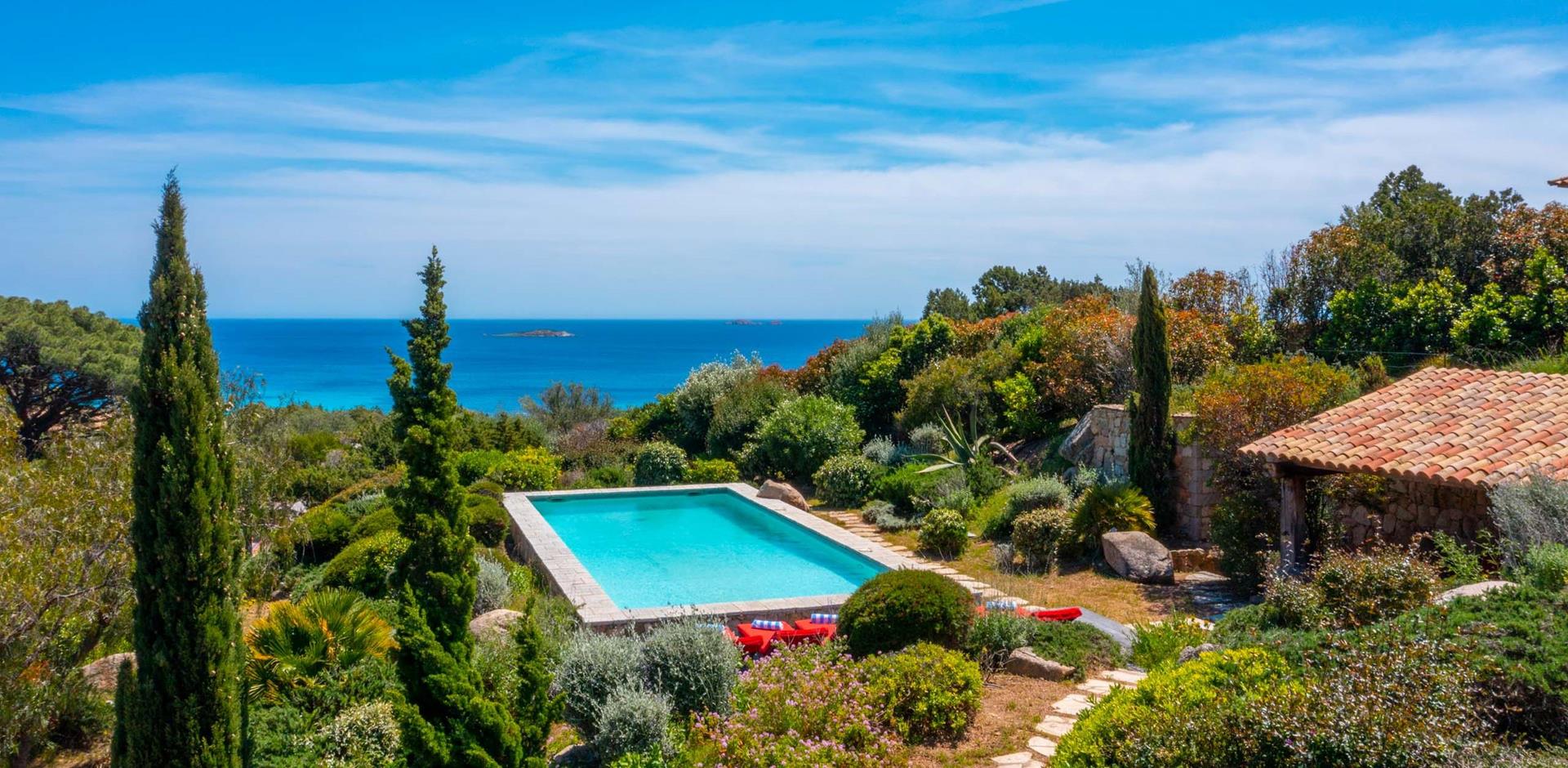 Pool, Villa Palombaggia, Corsica