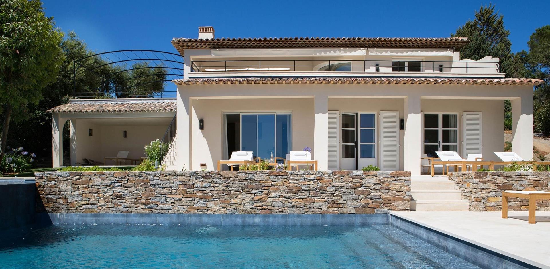 Swimming pool,  Villa Capucine, La Reserve, Saint Tropez