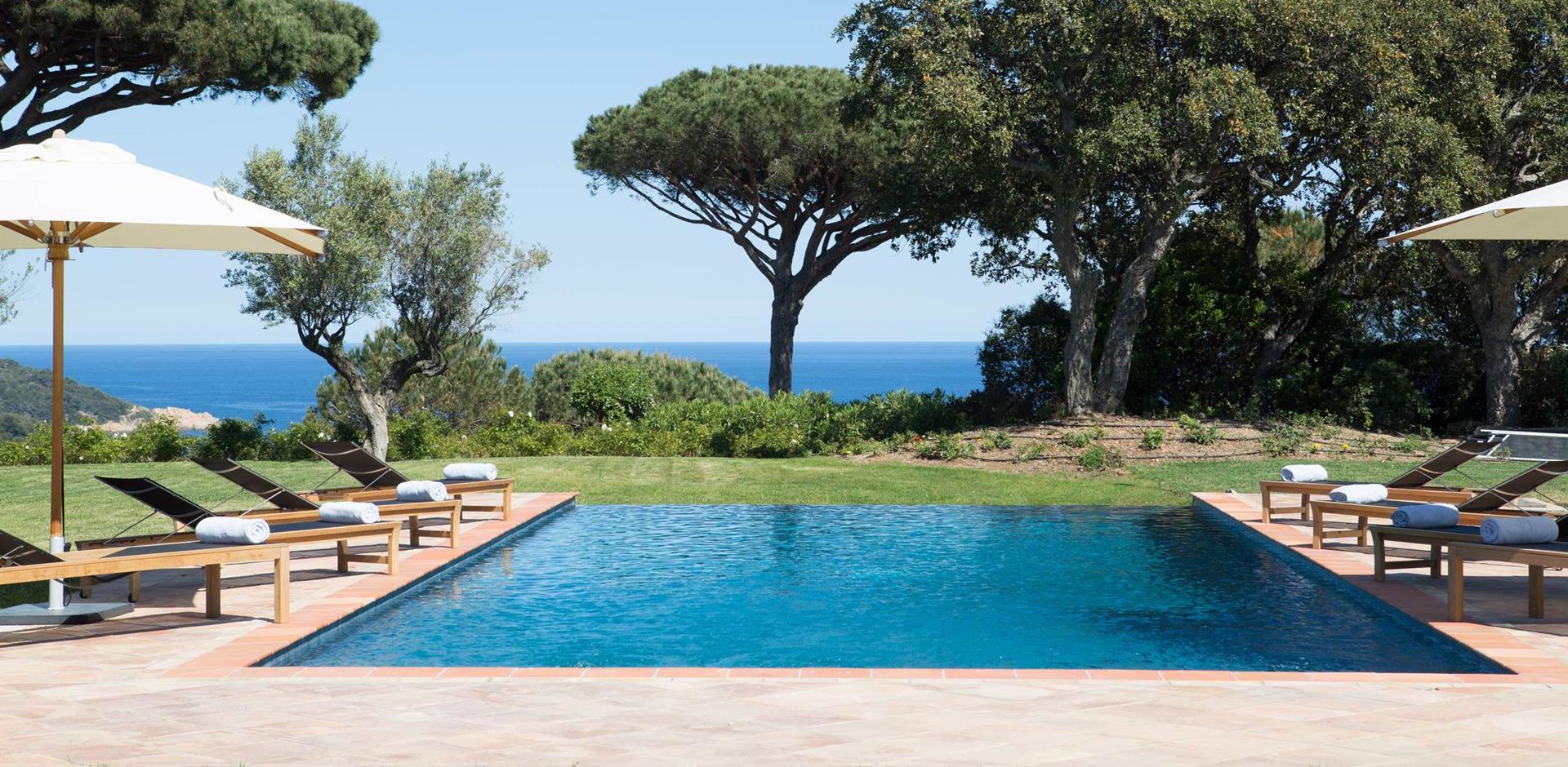 Swimming pool, Villa Dahlia,  La Reserve, Ramatuelle, Saint Tropez 