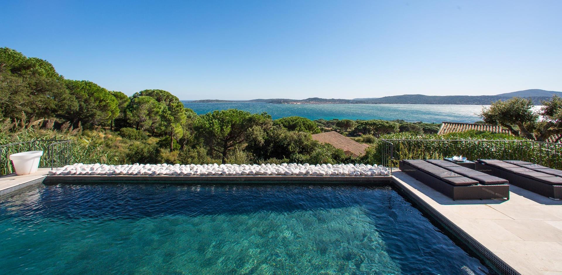 Swimming pool, Villa K, Grimaud and St Maxime