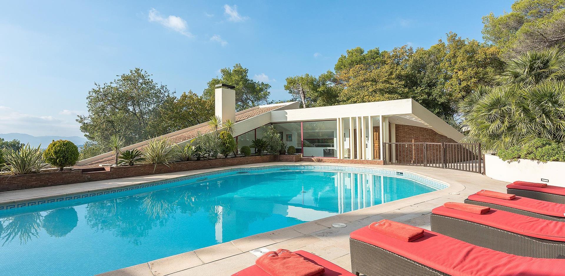 Swimming pool, Villa Mataha, Mougins, Cannes
