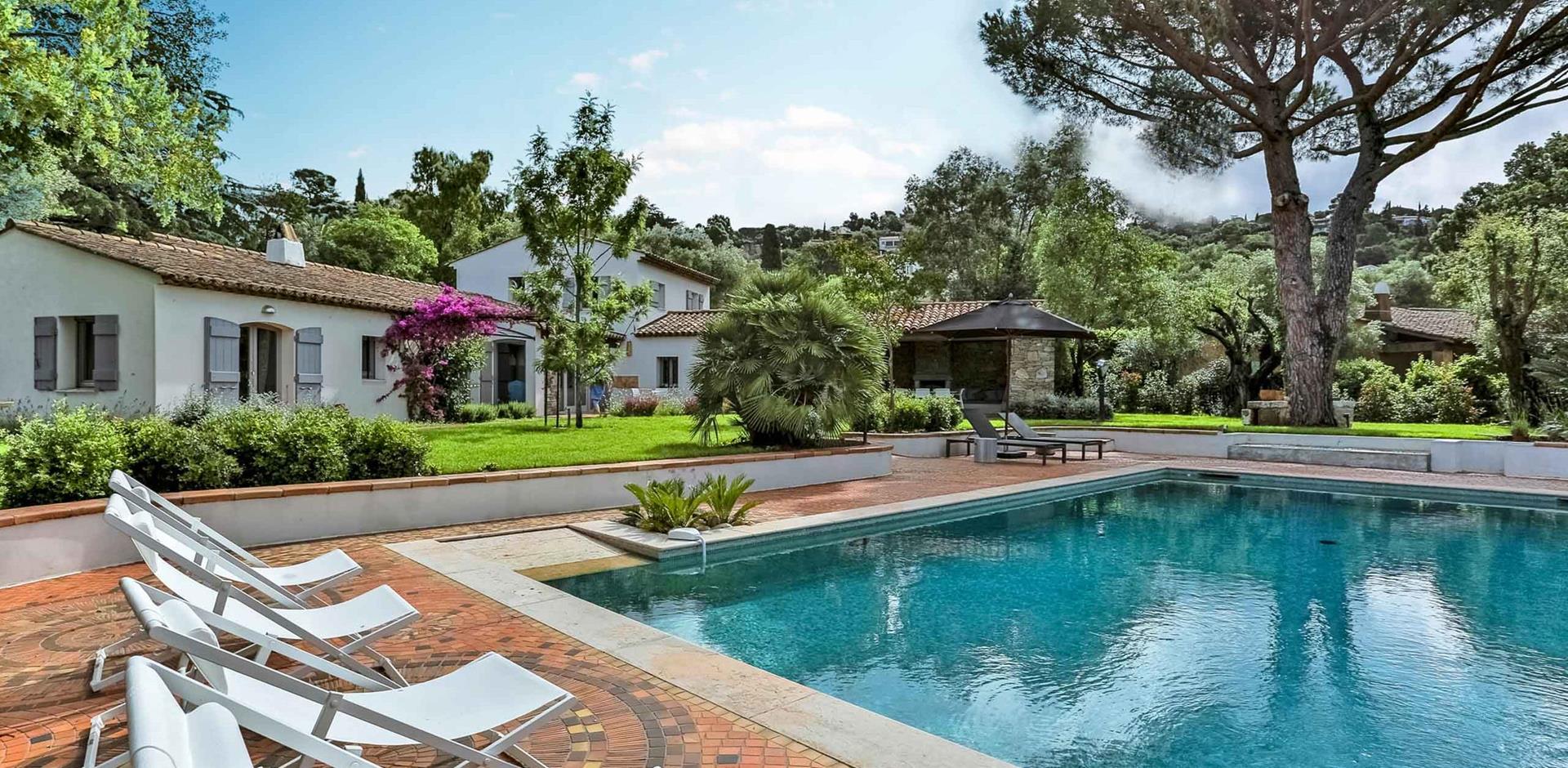 Swimming pool, Villa Oasis, Lavandou and Cavaliere