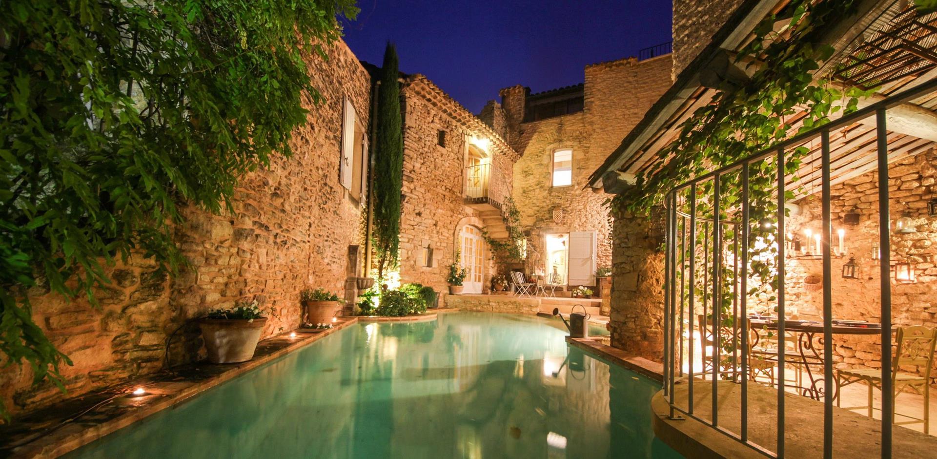 Swimming Pool, La Maison de Goult, Provence.