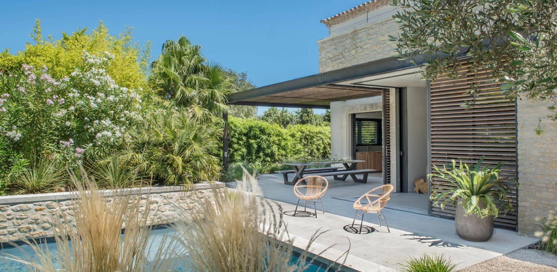 Pool area, La Maison Paradis, Provence