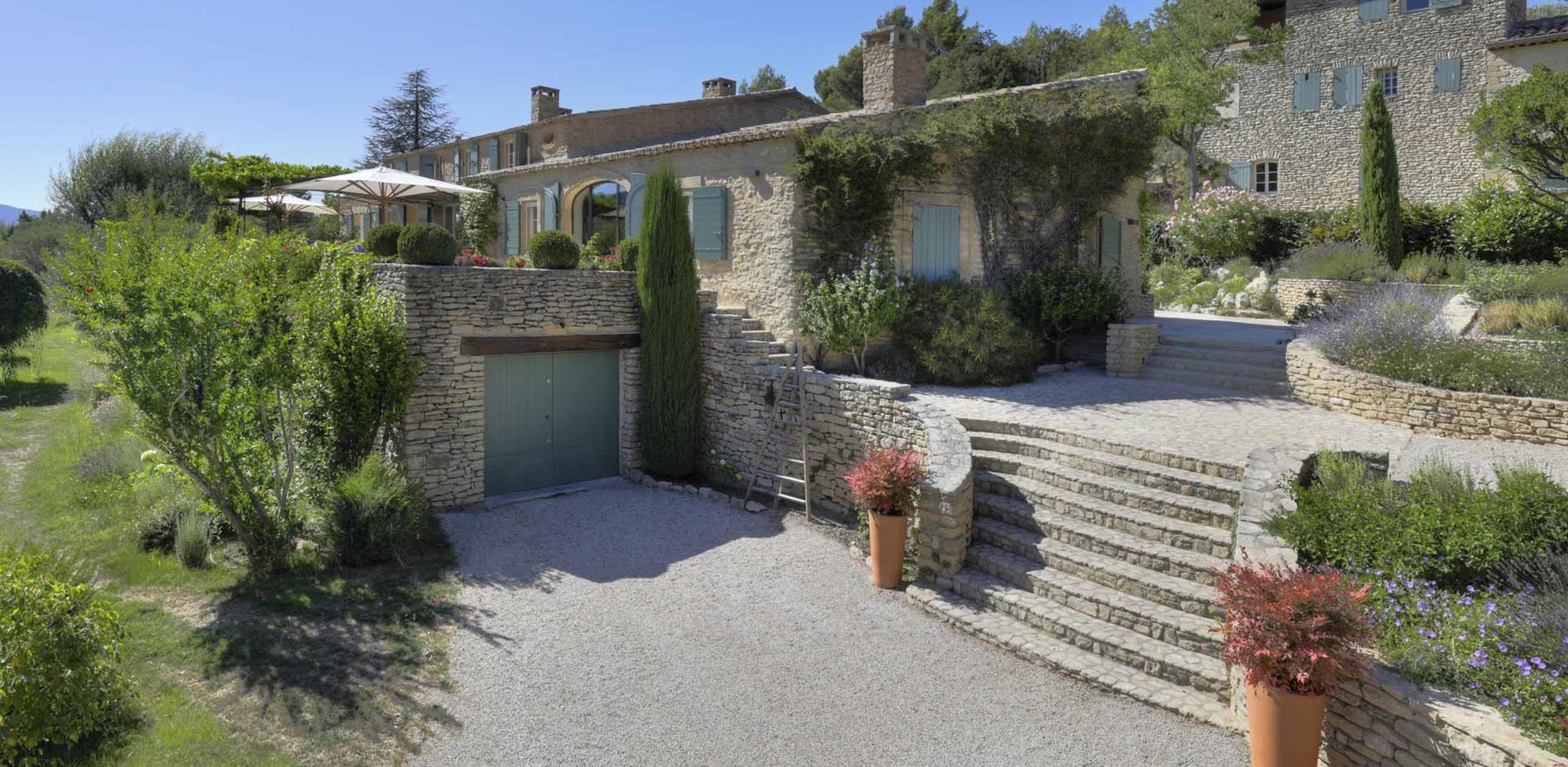 Driveway, Le Mas de Lacoste, Provence