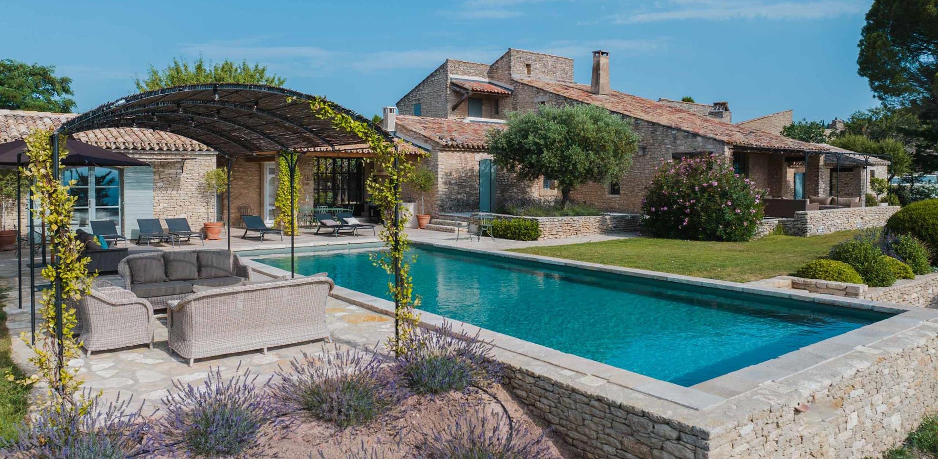 Pool, Le Mas de Marie, Provence, France