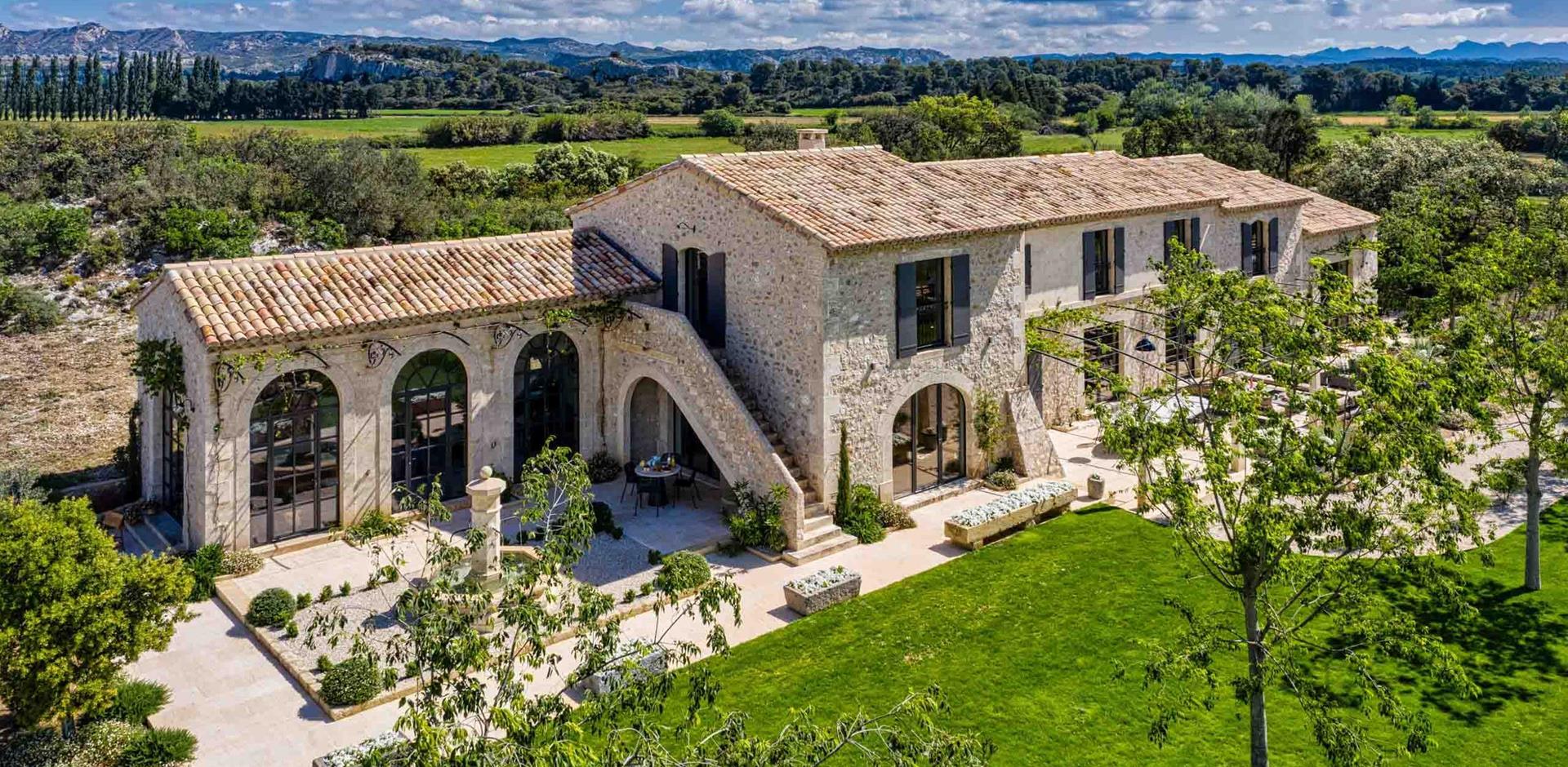 Aerial, Le Mas des Prairies, Provence