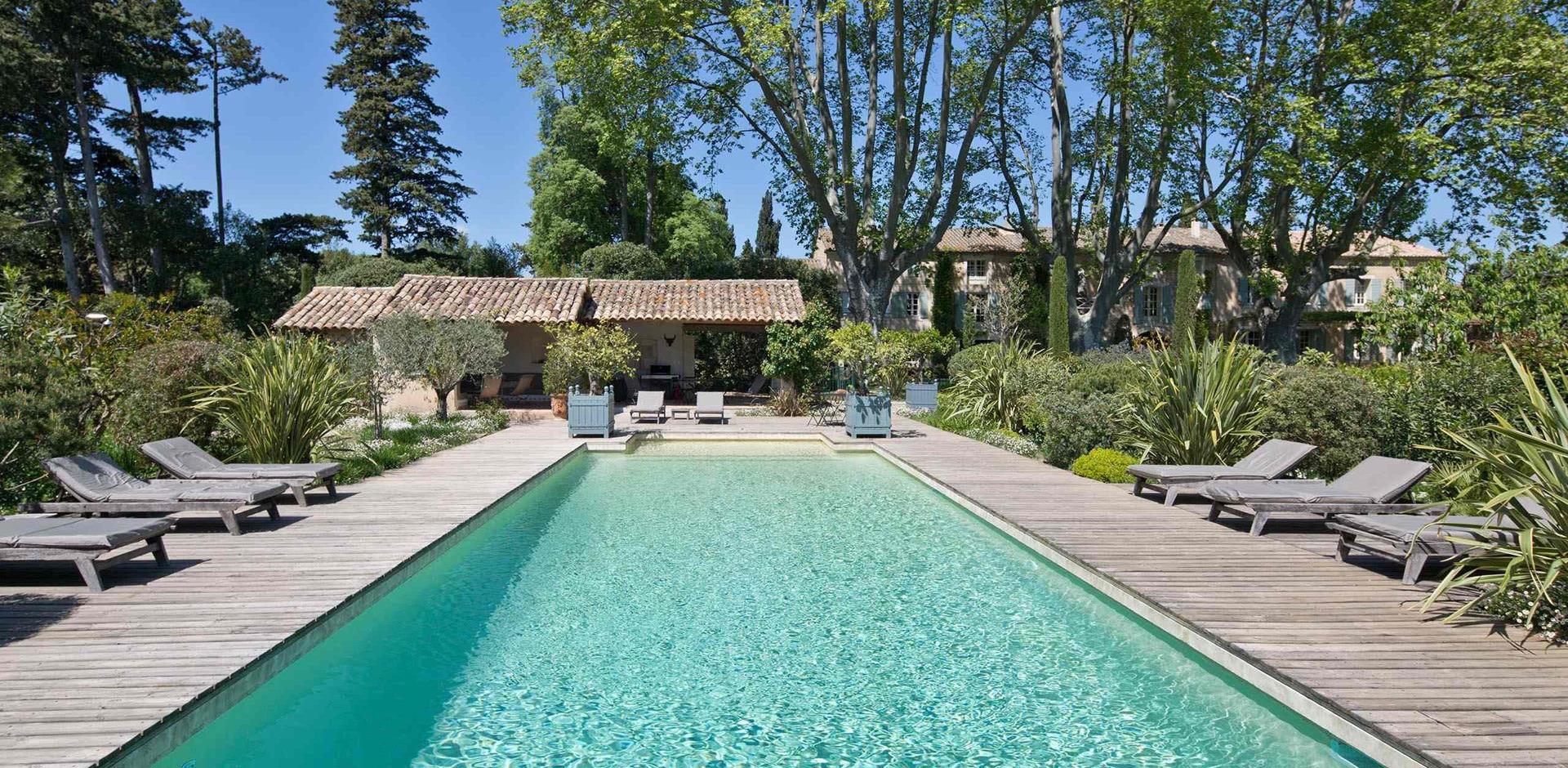 Pool, Le Mas des Trois Platanes