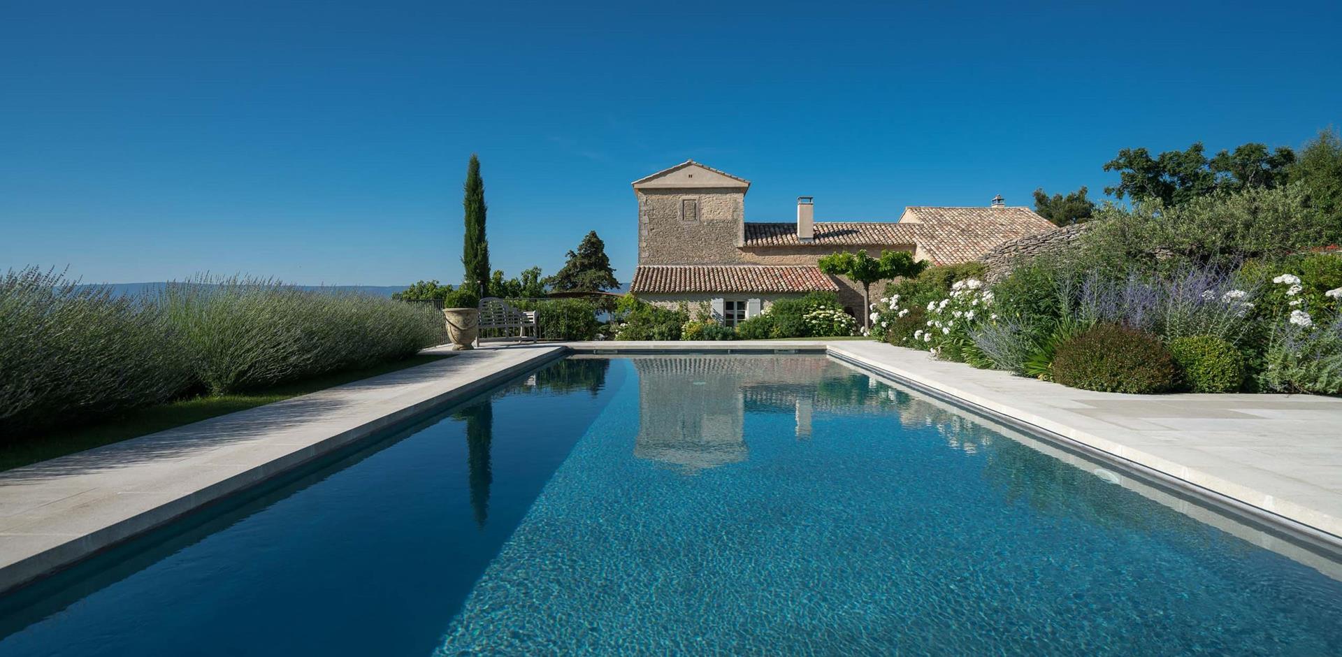 Pool, Le Moulin de Gordes, Provence