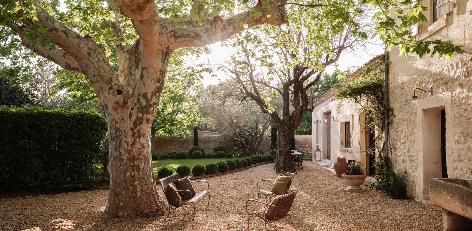 Garden, Mas Respelido, Provence