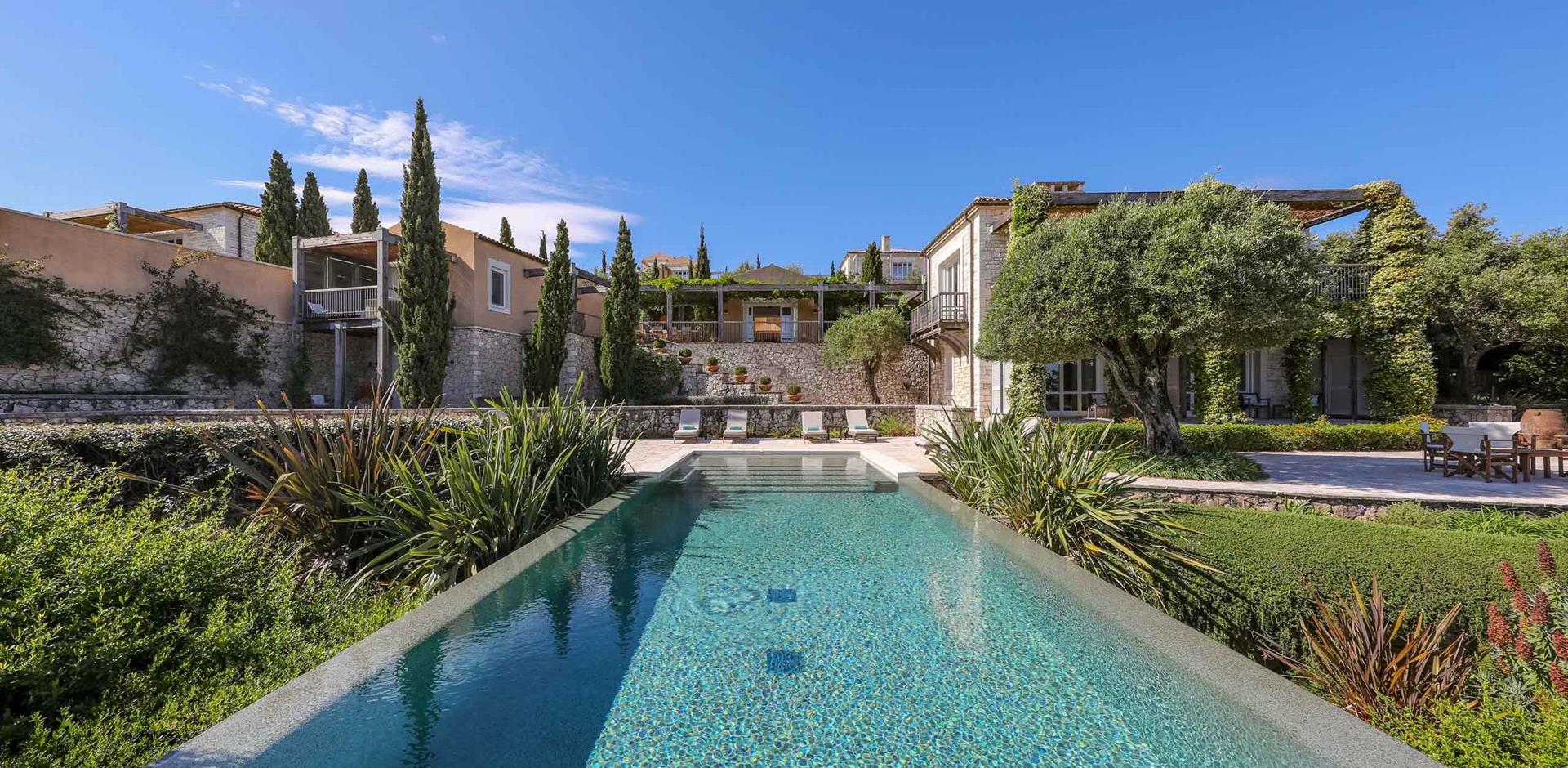 Pool, Aguarhea Estate, Corfu, Greece