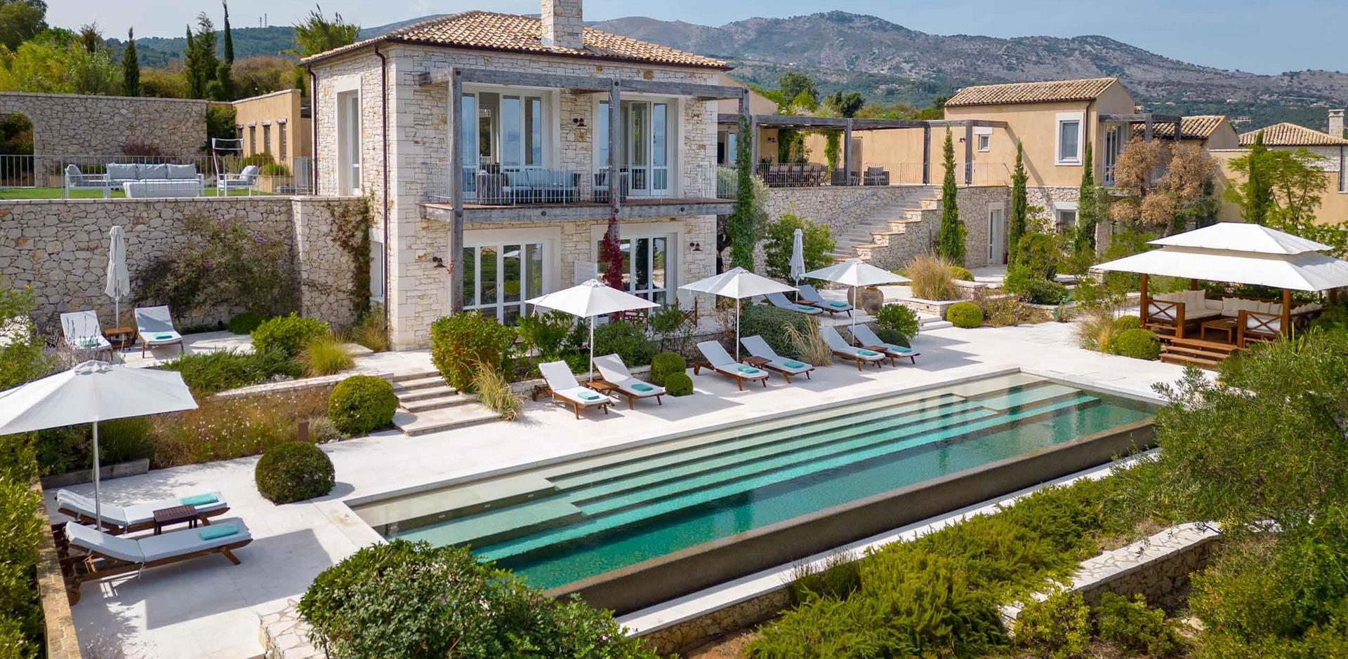 Pool, Villa Ecru, Corfu
