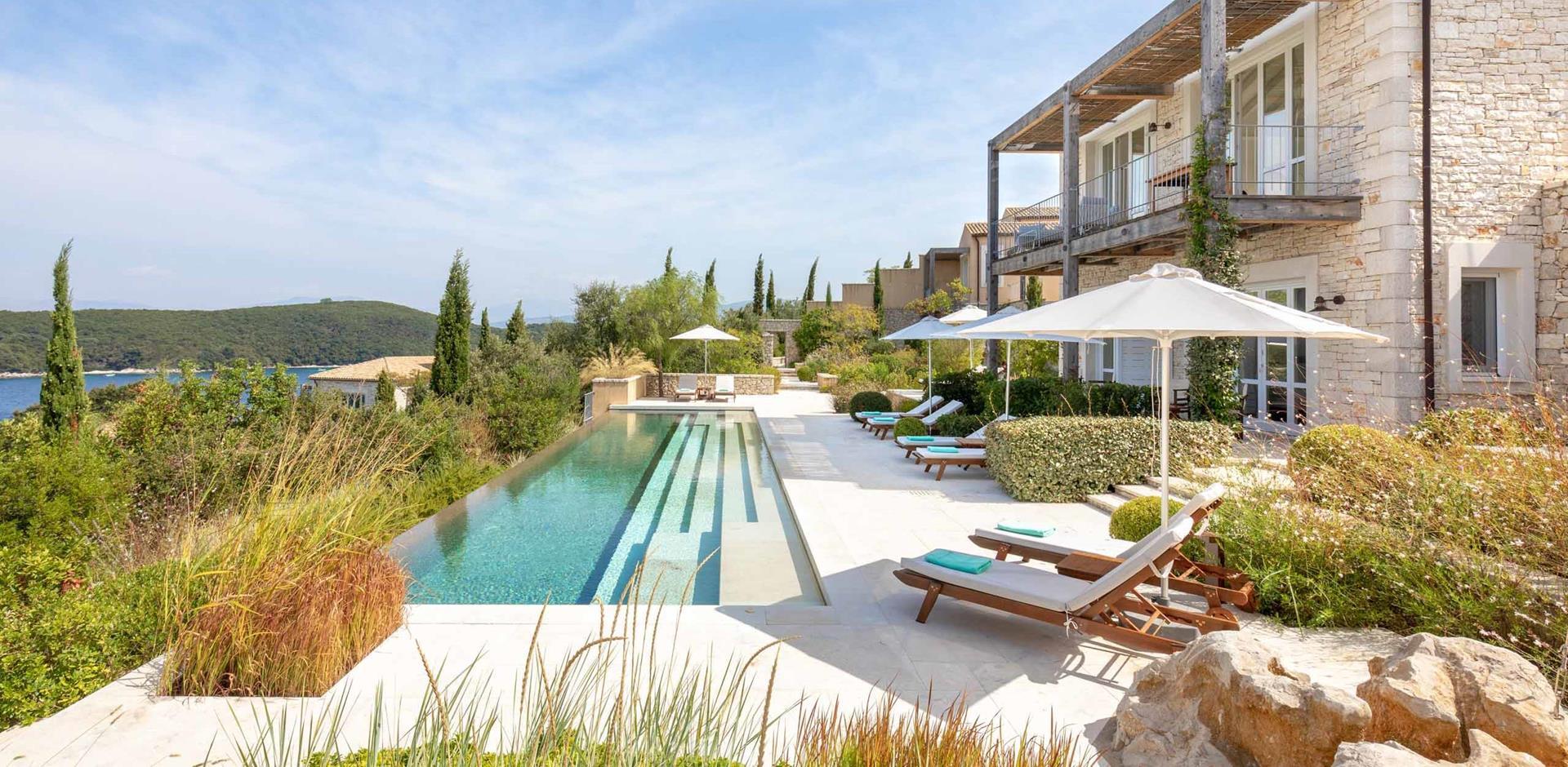 Pool, Villa Eyas, Corfu