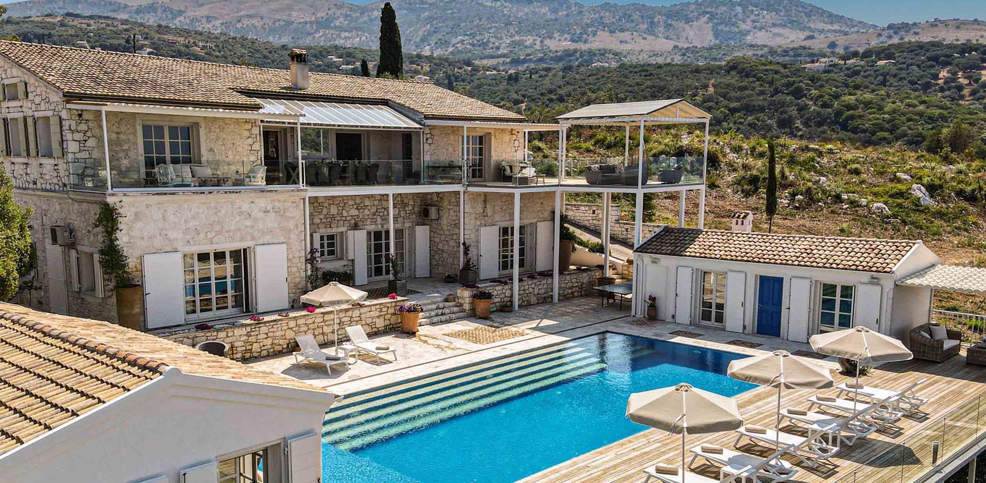 Villa Selina, Corfu, Greece