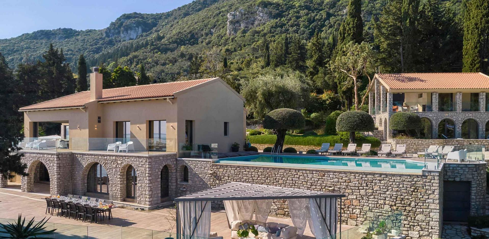 Exterior, Villa Vida, Corfu, Greece, Europe