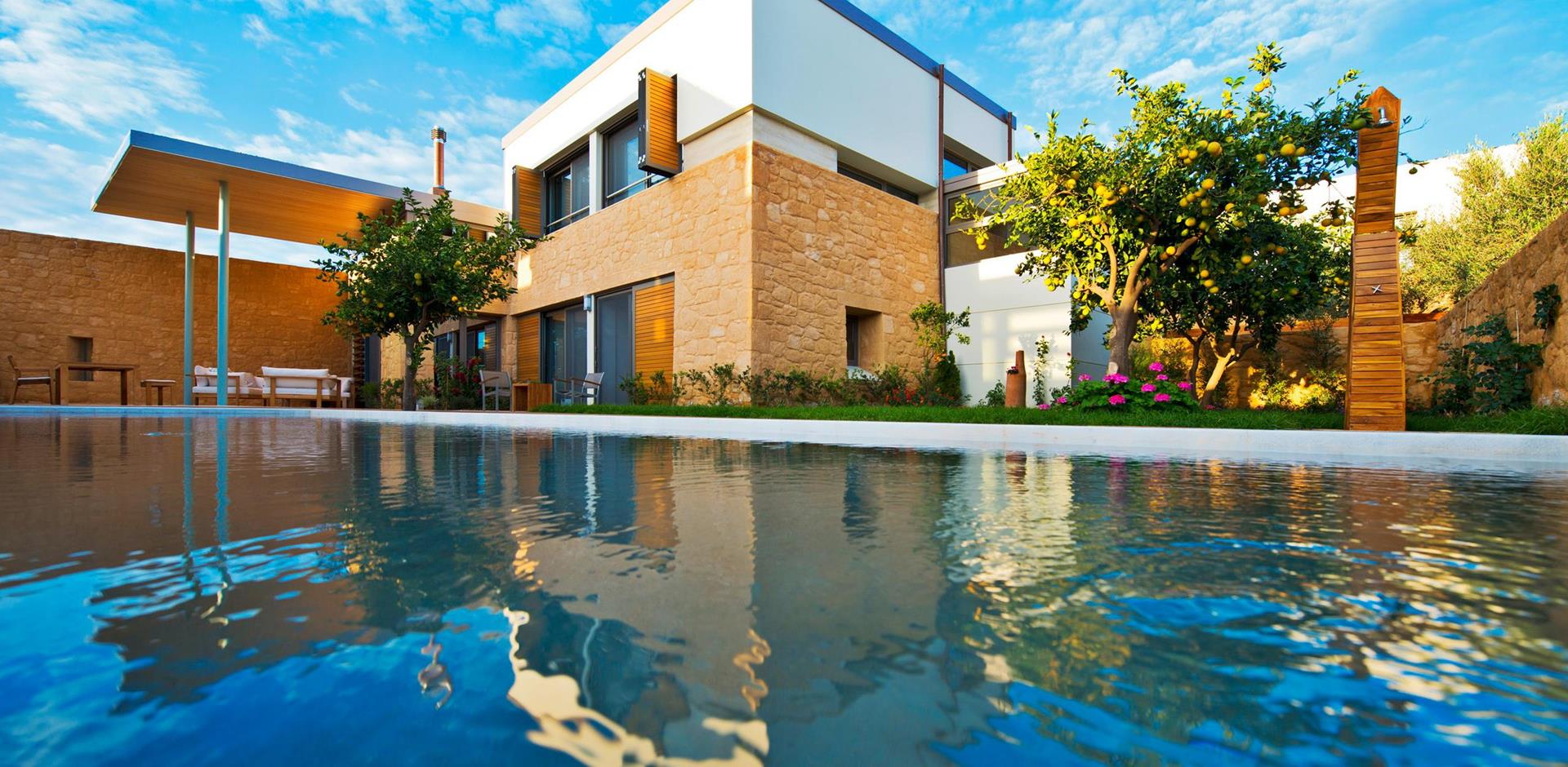 Villa Exterior, Villa Darina, Crete