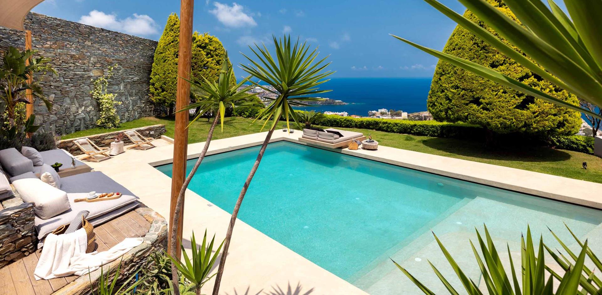Pool, Villa la Macy, Crete, Greece