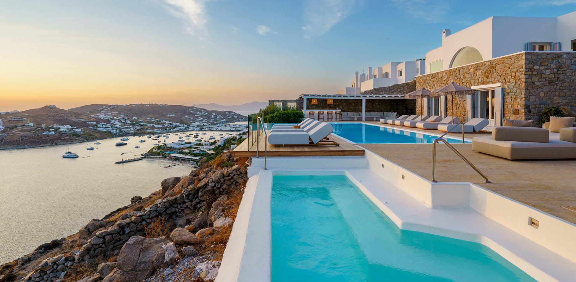 View, Villa Moon, Mykonos