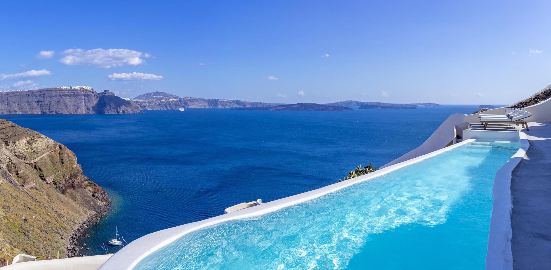 Pool, Villa Lavana, Santorini