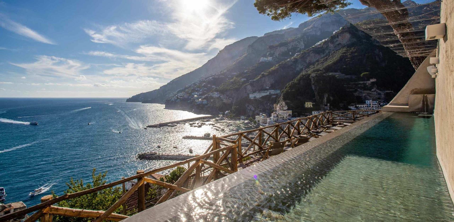Pool, Casa La Croce, Amalfi Coast, Italy
