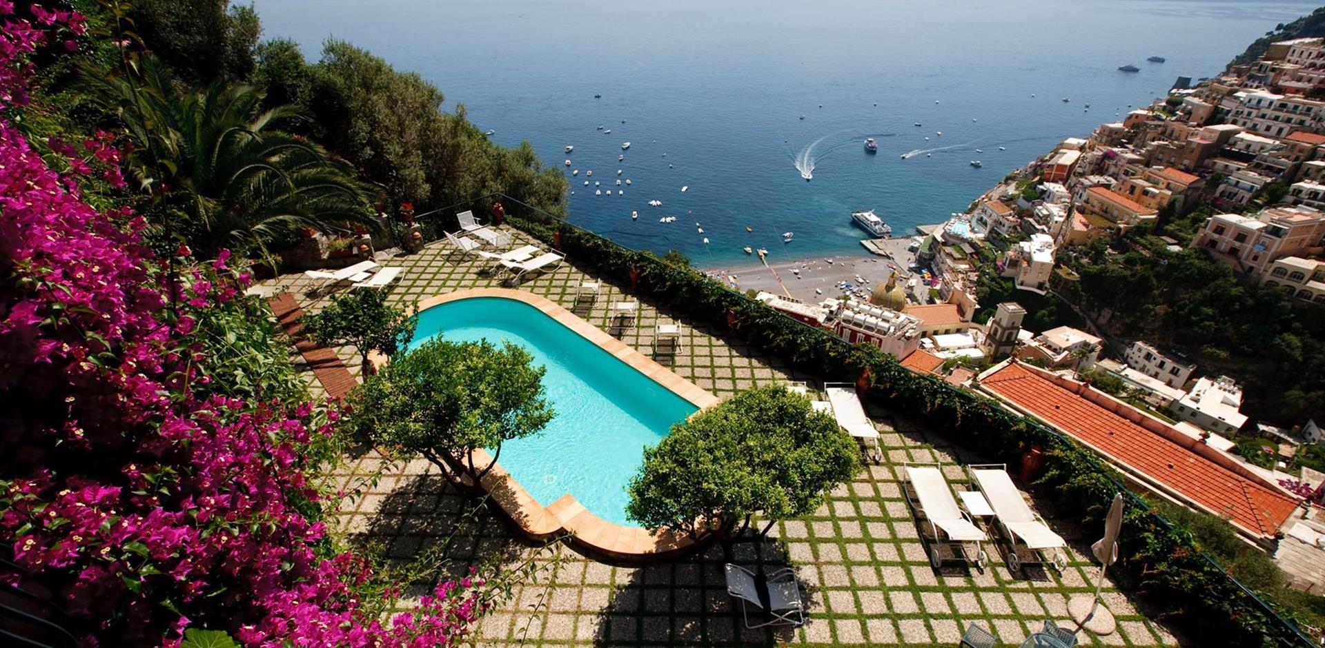 Pool, Palazzo Miramare, Amalfi Coast