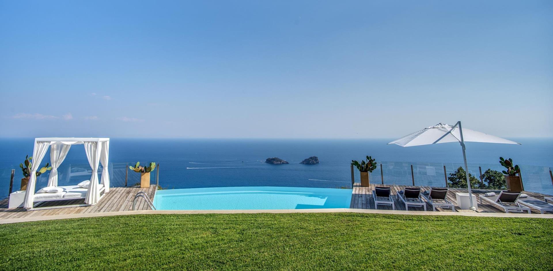 Pool Area, Villa Soleblu, Amalfi Coast