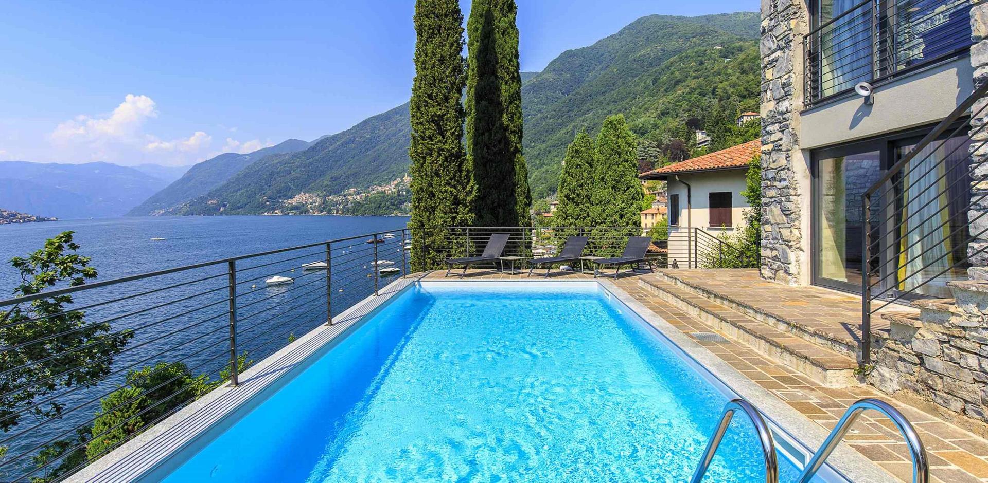 Pool, Villa del Soldo, Lake Como, Italy
