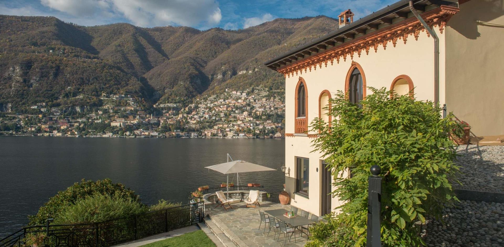 Villa du Lac, Torno, Lake Como, Italy, Europe