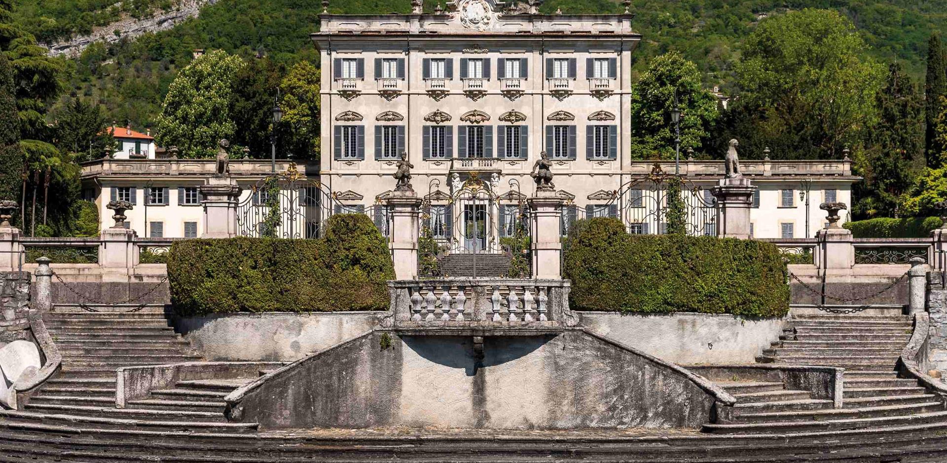 Front View, Villa La Quiete, Lake Como