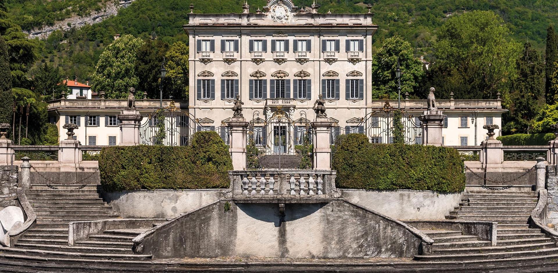 Front View, Villa La Quiete, Lake Como