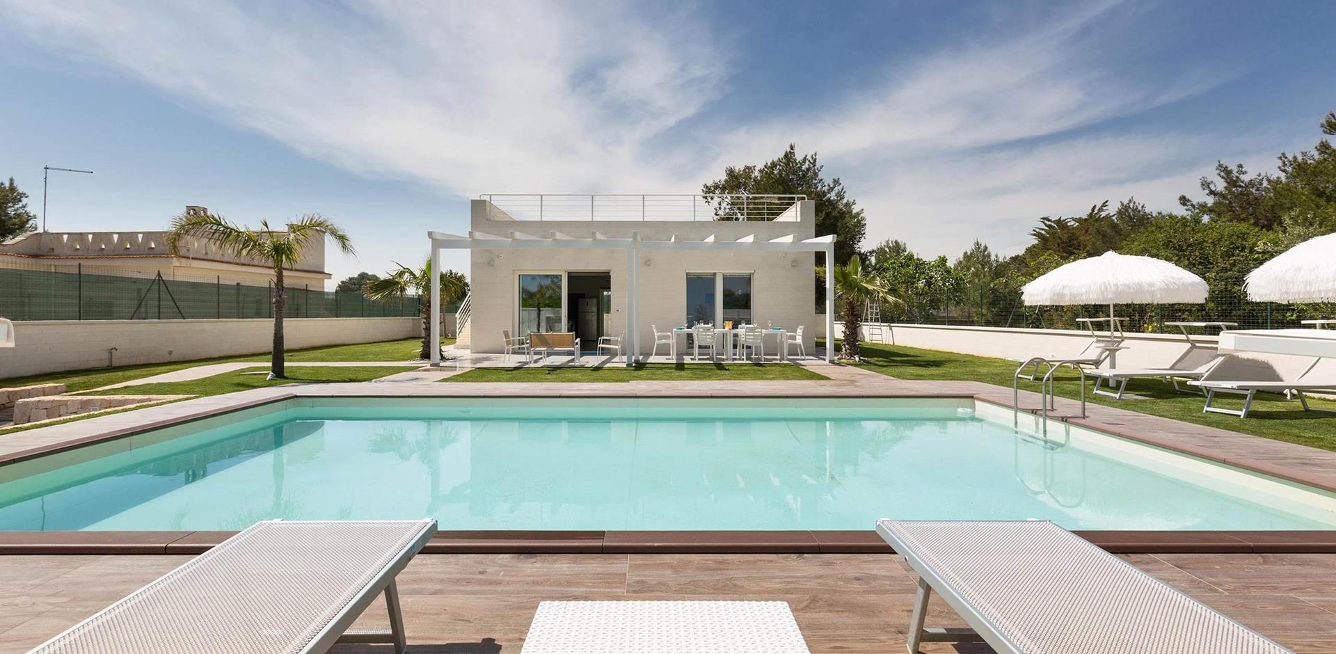 Pool Area, Casa La Riva, Puglia