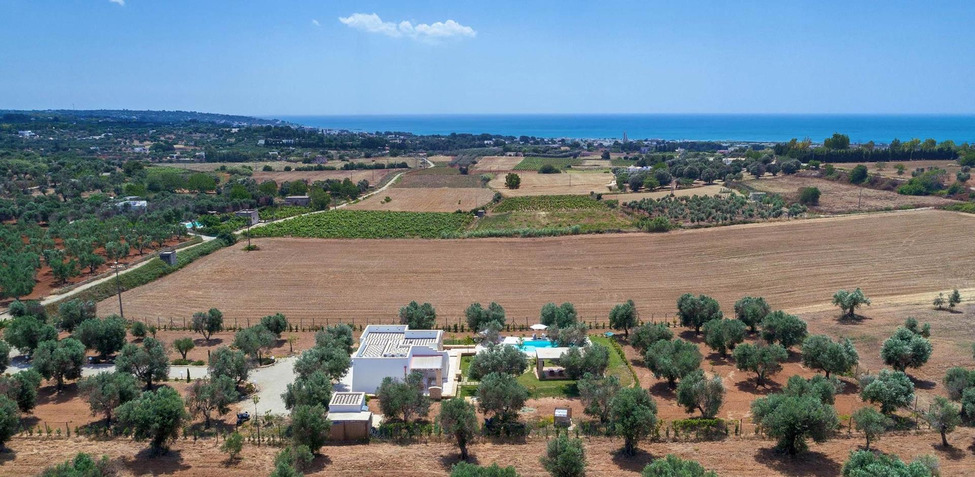Aerial View, Casa Palombara, Puglia