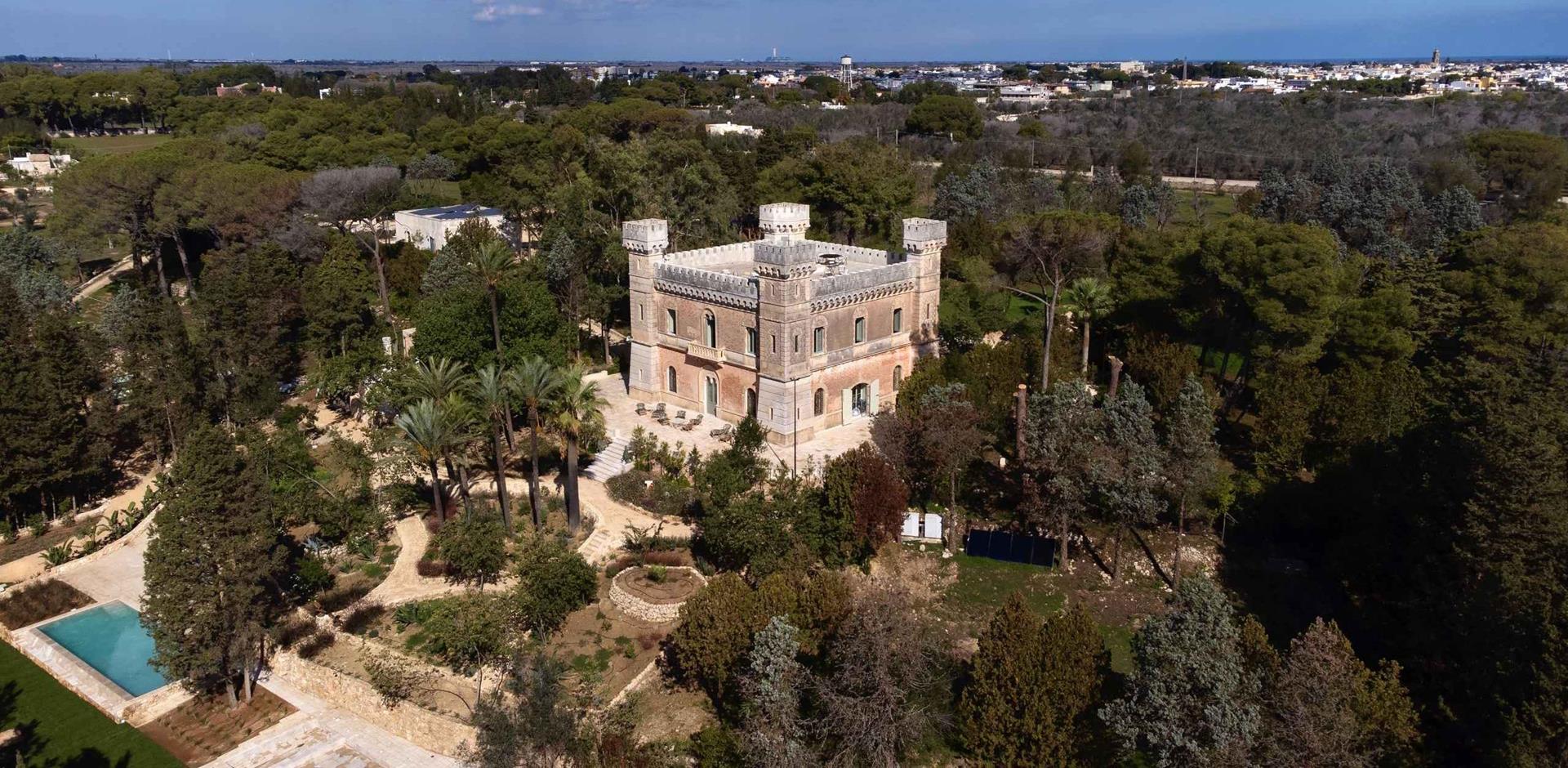 Exterior, Castello Andrano, Puglia, Italy