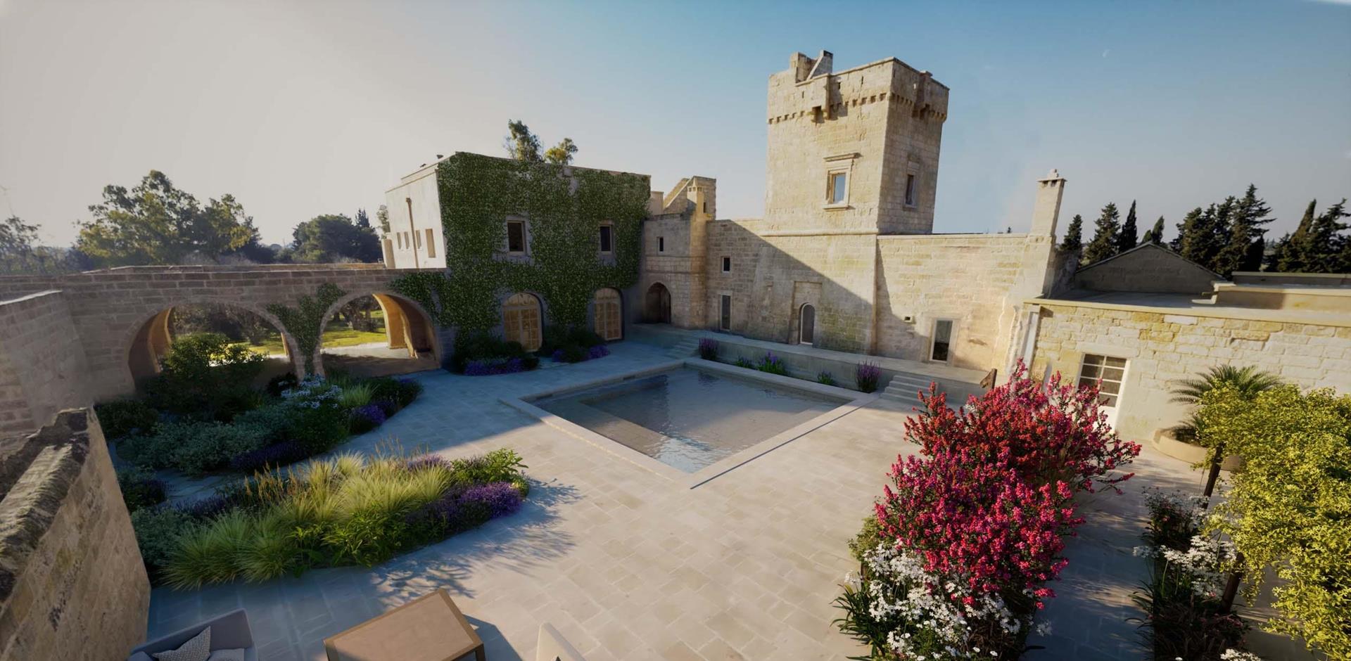 Exterior, Masseria La Torre, Puglia, Italy, Europe