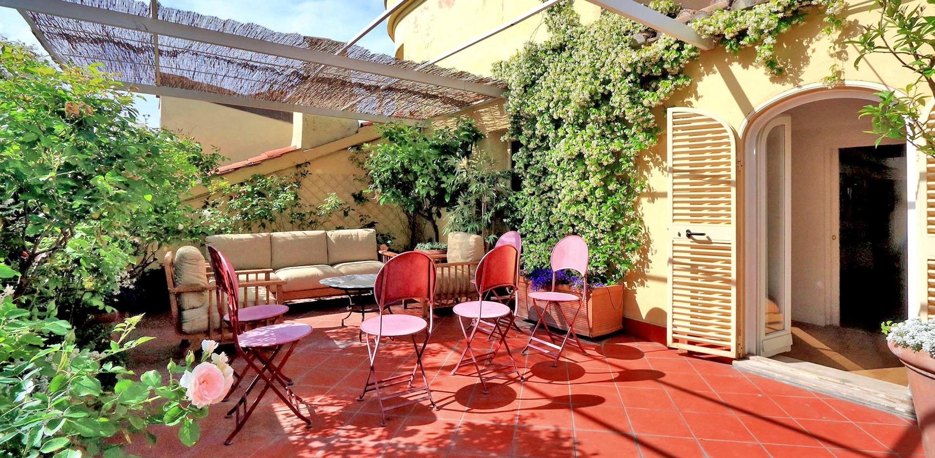 Terrace, Casa Augusta, Rome