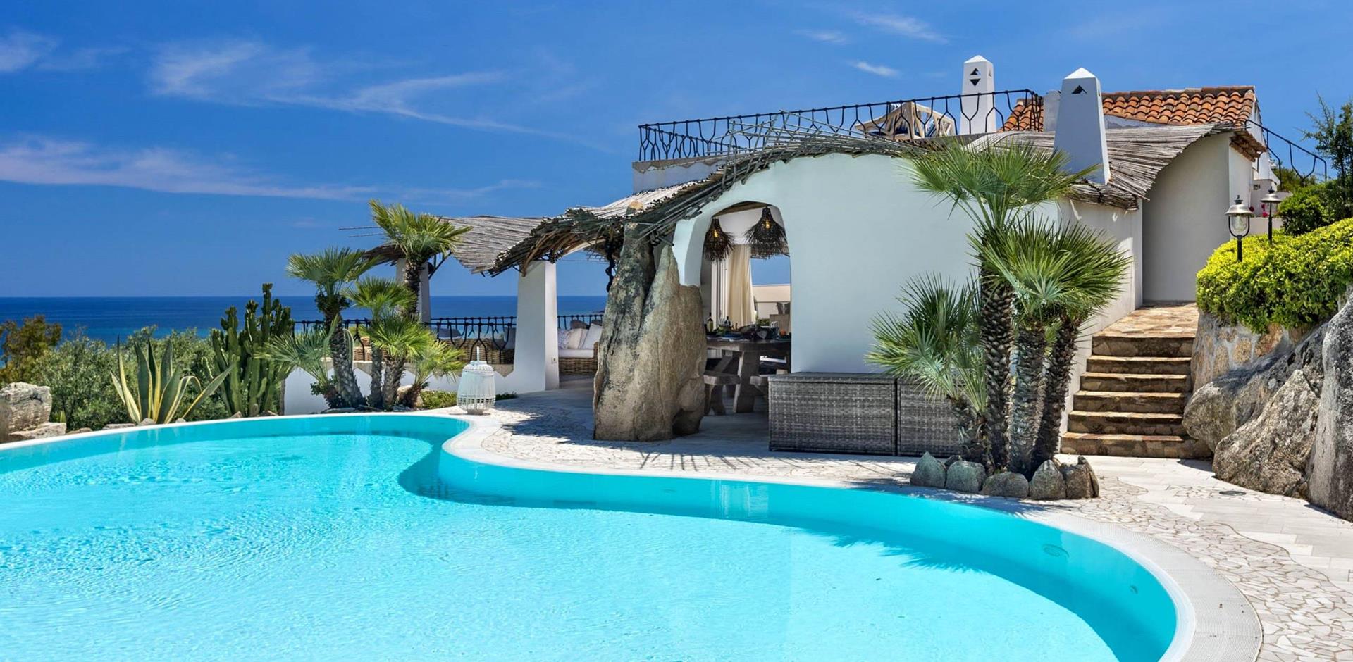 Pool, Villa Caddu, Sardinia