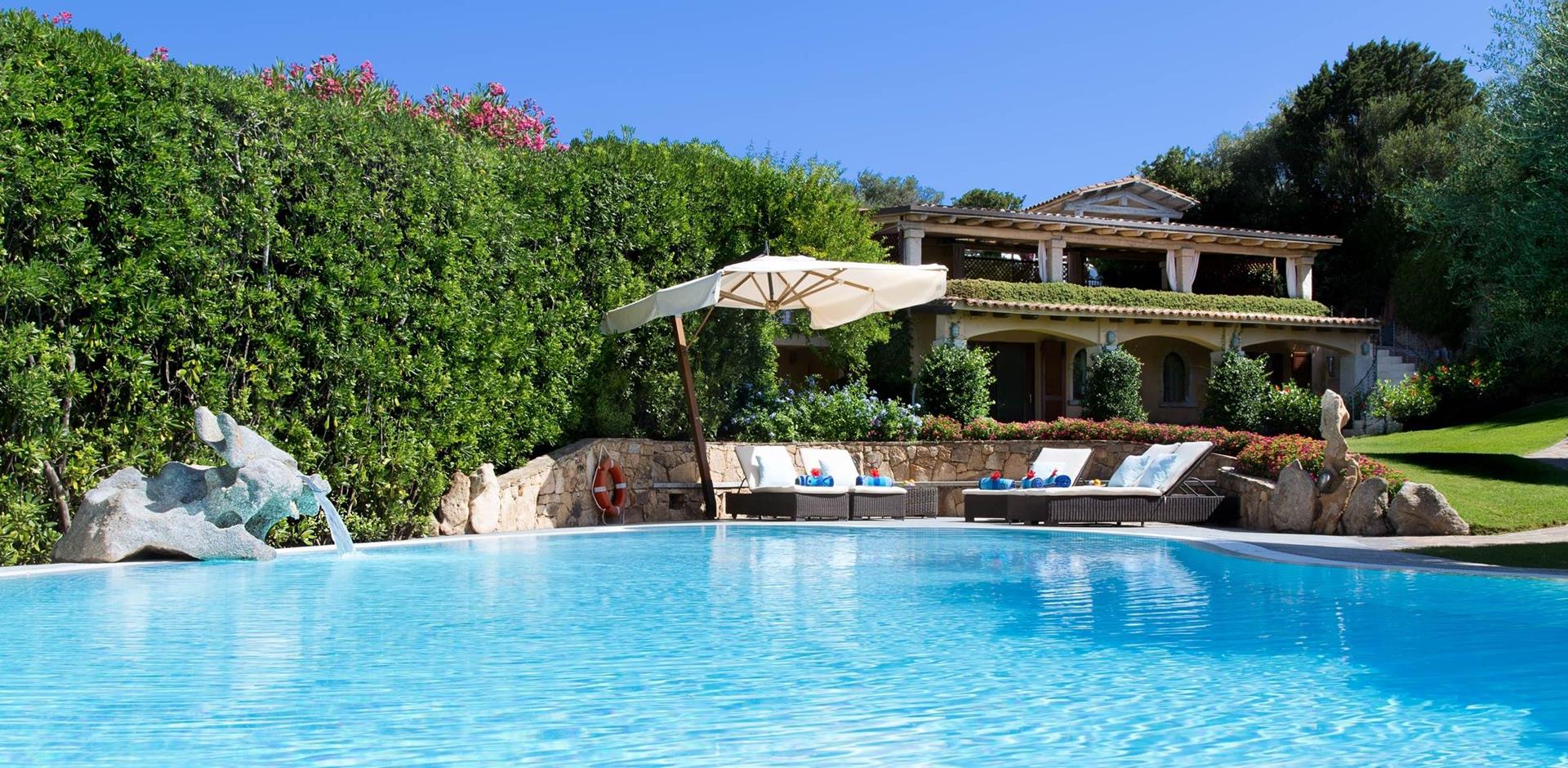Pool, Villa Emerald, Sardinia, Italy