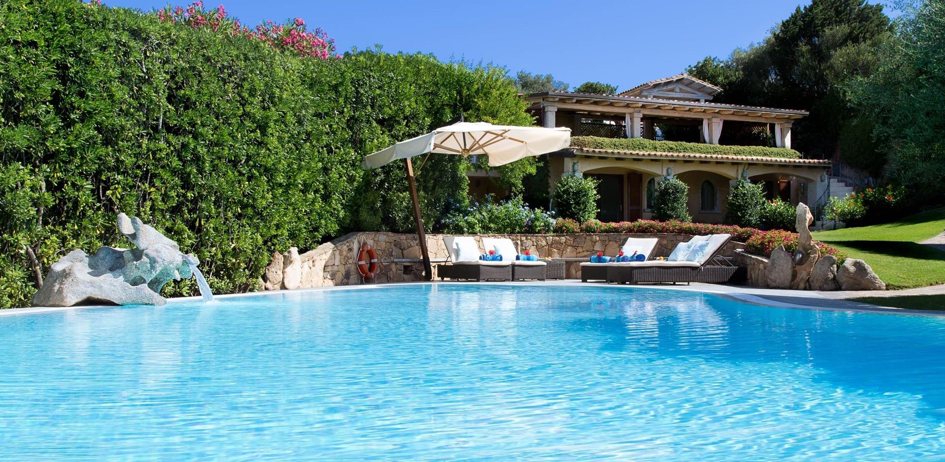 Pool, Villa Emerald, Sardinia, Italy