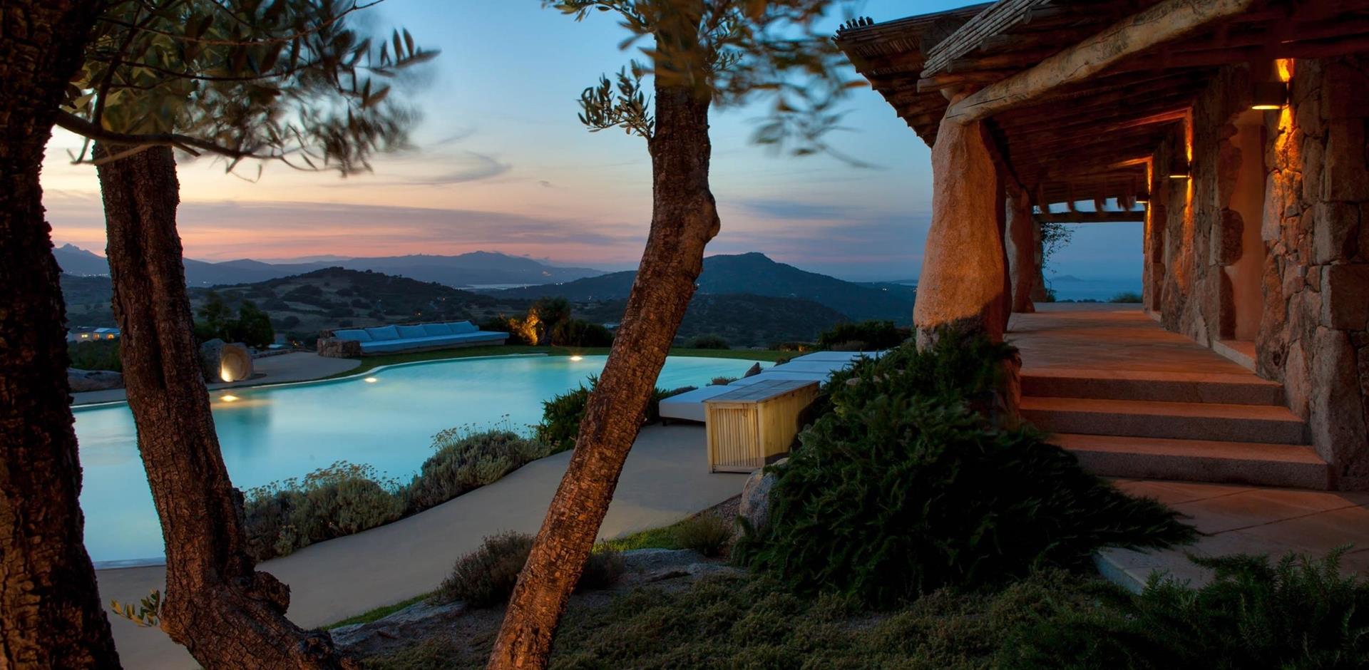Pool Area, Villa Tafoni, Sardinia