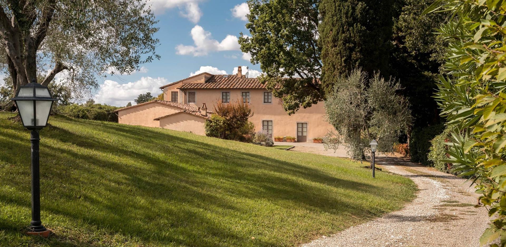 Driveway, Campo Al Sole, Tuscany