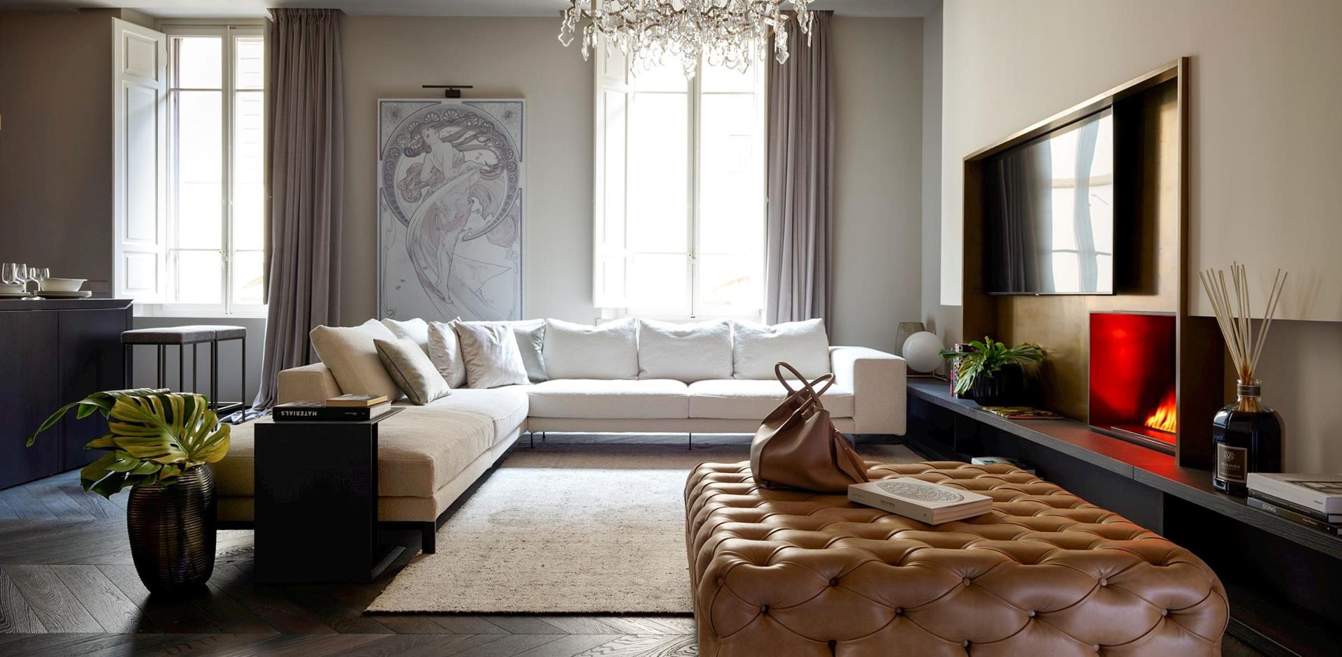 Lounge, Sophia's Residence, Florence, Tuscany