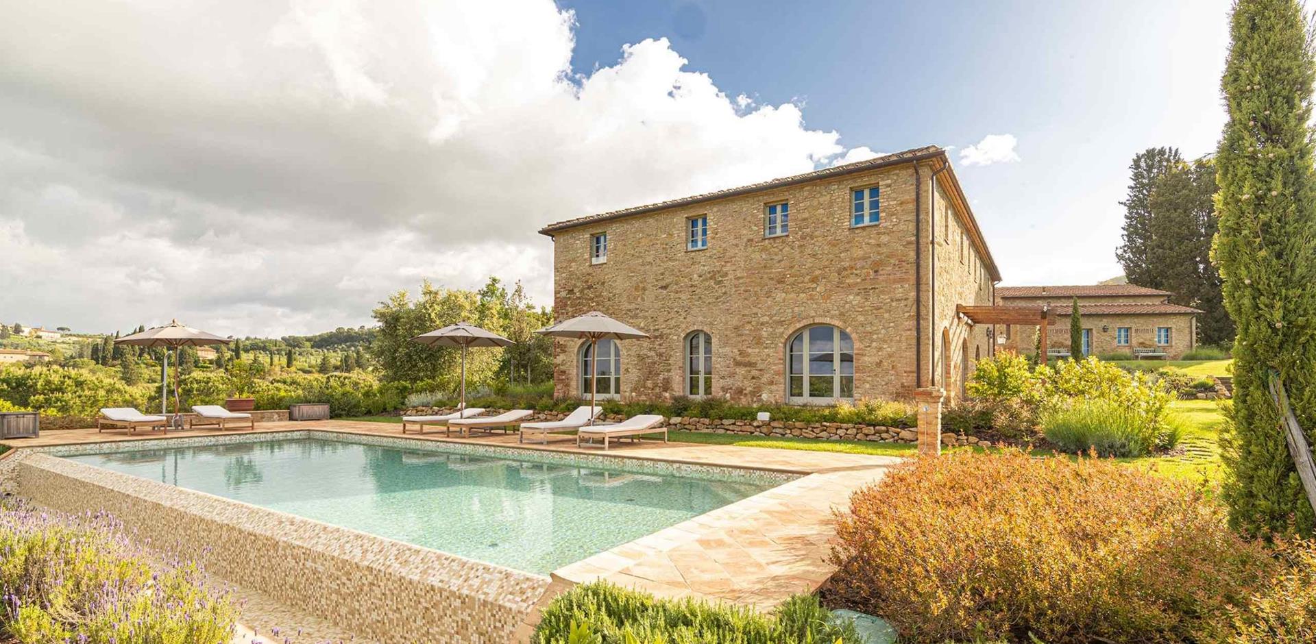 Pool, Villa Falfi, Tuscany, Italy