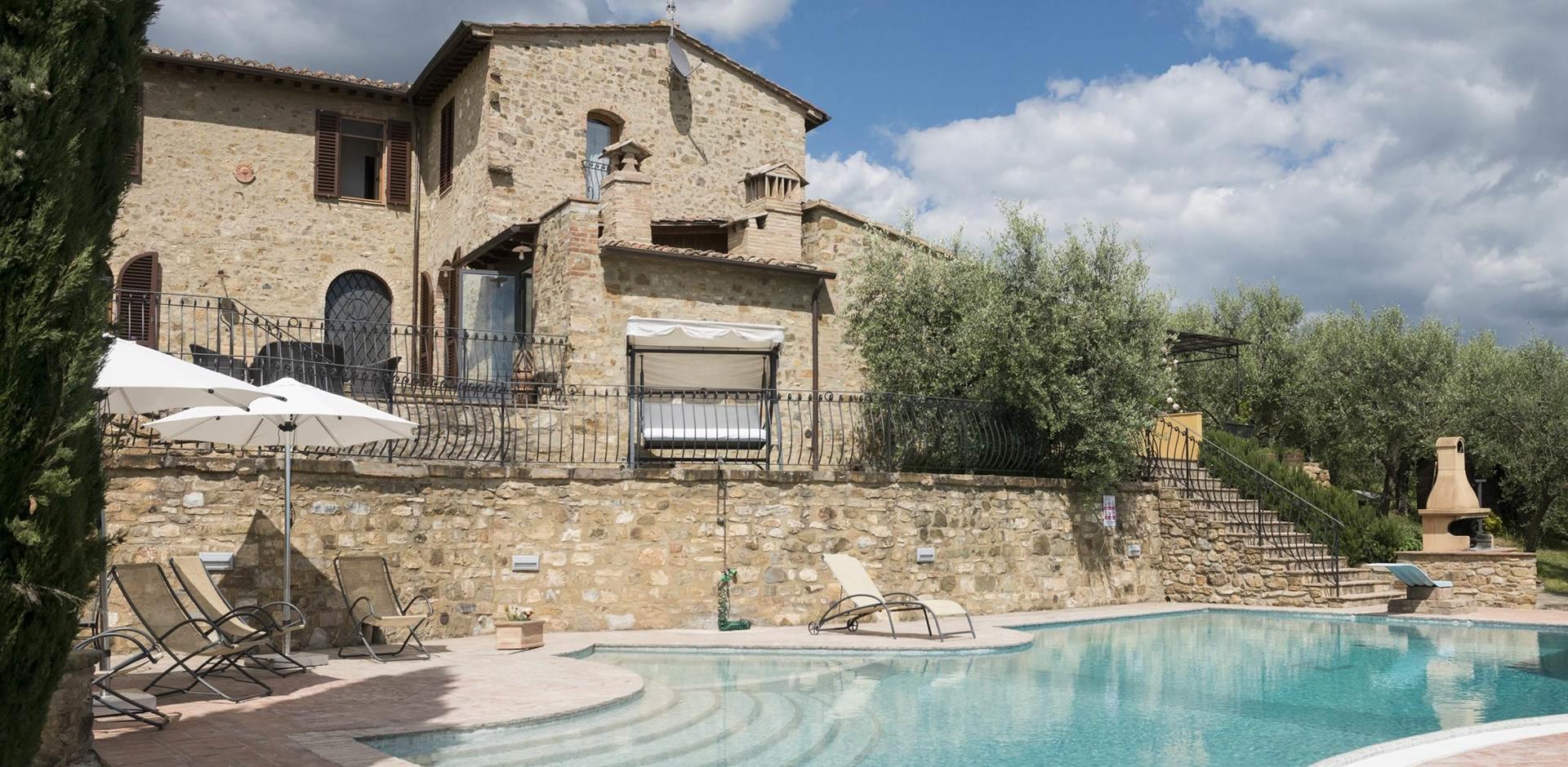 Villa Francigena, Tuscany