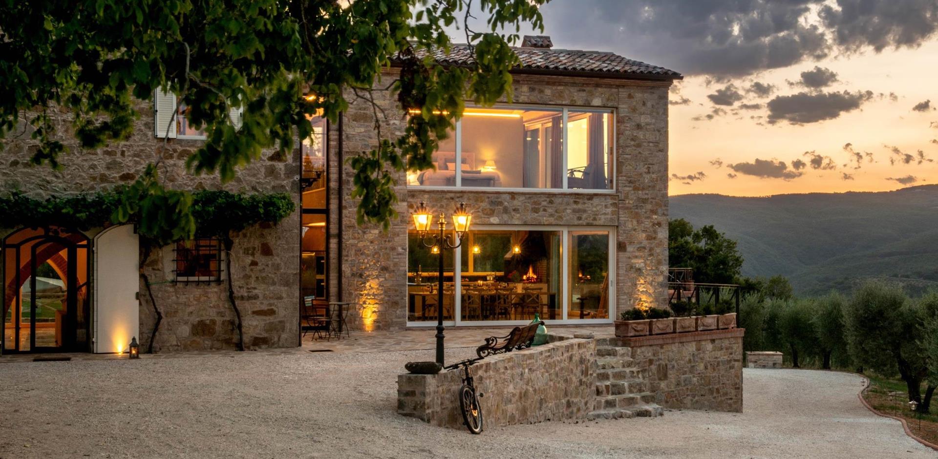 Exterior, Casale Macarello, Umbria