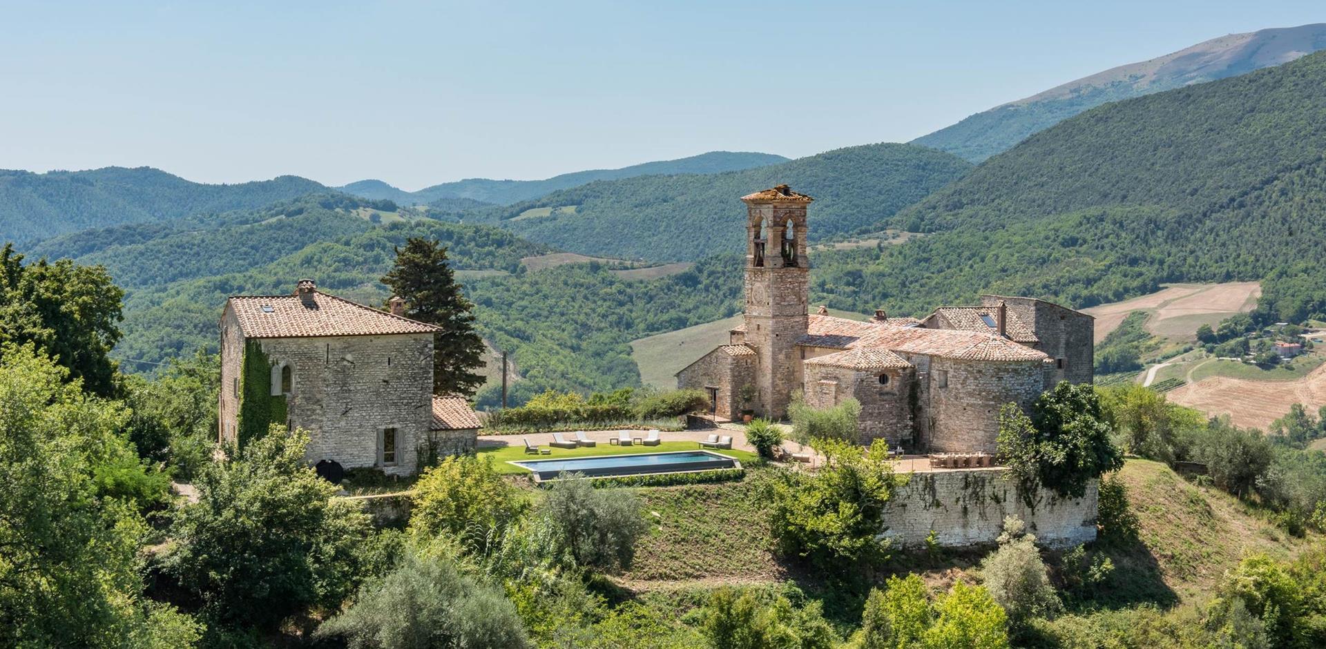 Exterior, La Torre di Ugolino, Umbria